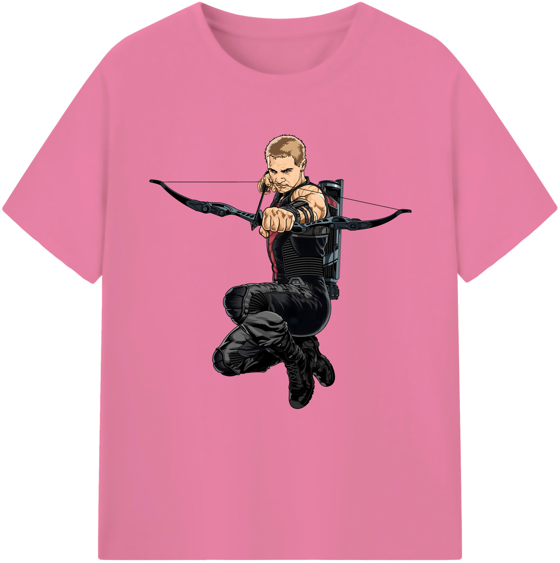 （画像用） アベンジャーズ The Avengers 綿100％半袖Tシャツ（フロントプリント）